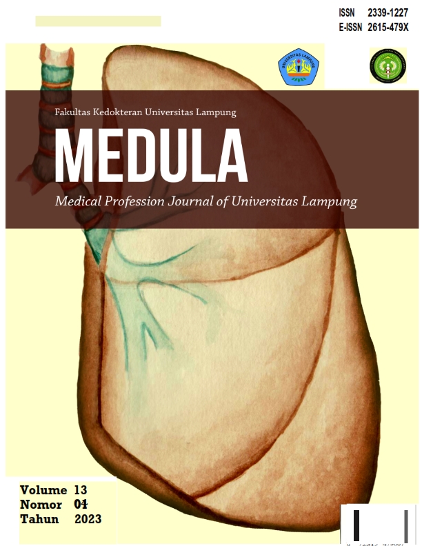 					View Vol. 13 No. 4 (2023): Medula
				